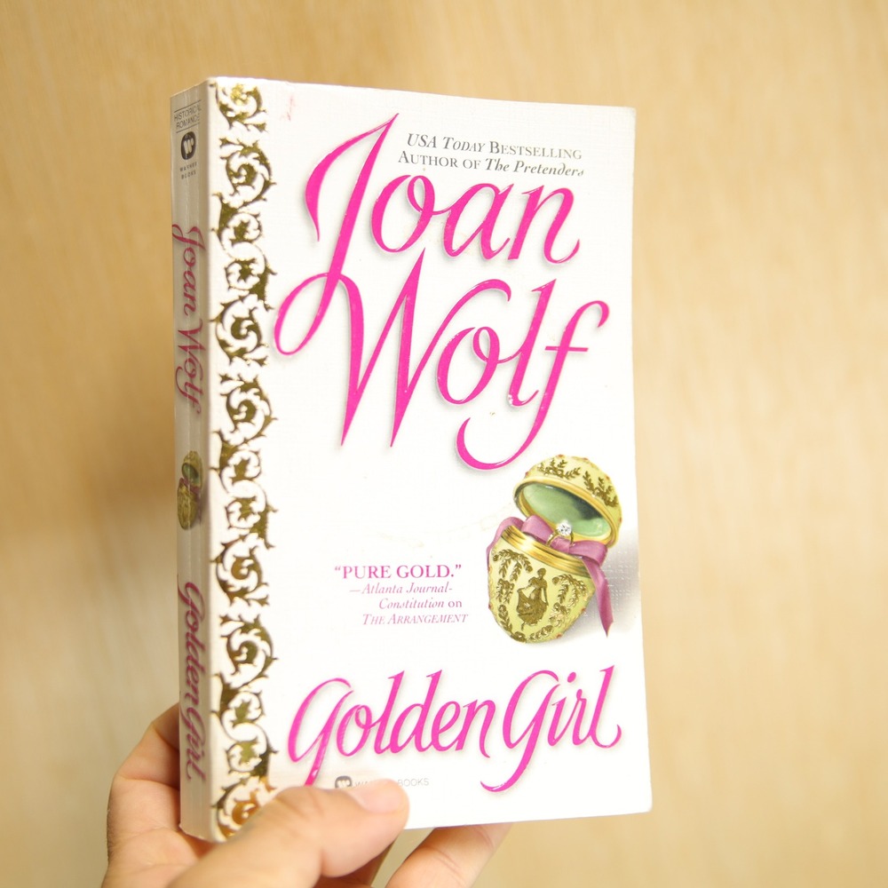 Golden Girl by Joan Wolf Historical Romance Warner Books Paperback 1999